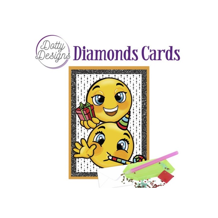 (DDDC1094)Dotty Designs Diamond Cards - Birthday Smile