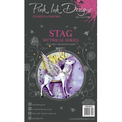 (PI0A6035)Pink Ink Designs Stag A6 Clear Stamps