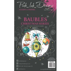 (PI0A6036)Pink Ink Designs Baubles A6 Clear Stamps