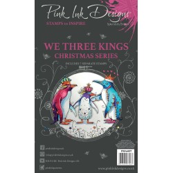 (PI0A6037)Pink Ink Designs We Three Kings A6 Clear Stamps