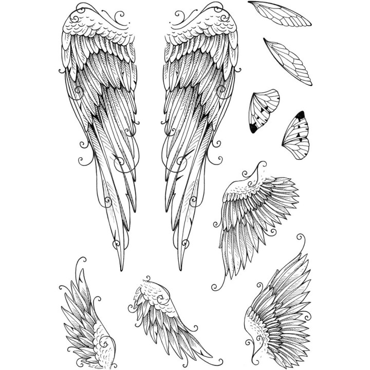 (PI0A6038)Pink Ink Designs Flying High A6 Clear Stamps