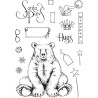 (PI0A6039)Pink Ink Designs Bear Hugs A6 Clear Stamps