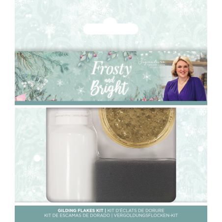 (S-FRBR-GILDKIT)Crafter's Companion Frosty and Bright Gilding Flakes Kit