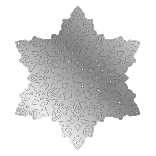 (GEM-MD-ELE-RESNOW)Gemini Christmas Intricate Doily Regal Snowflake Elements Dies