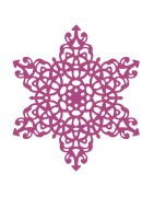 (GEM-MD-ELE-FRSTAR)Gemini Christmas Intricate Doily Frosted Star Elements Dies