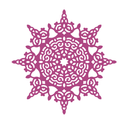 (GEM-MD-ELE-OPSNOW)Gemini Christmas Intricate Doily Opulent Snowflake Elements Dies