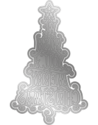 (GEM-MD-EXP-WWMC)Gemini Intricate Christmas Sentiments Star of Wonder Expressions Dies
