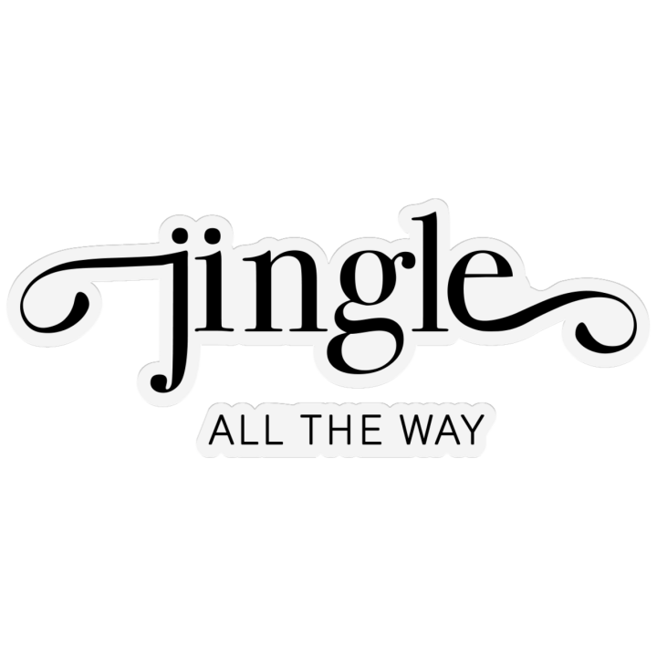 (GEM-STD-FS-JATW)Gemini Fancy Sentiments Stamp & Die Jingle All The Way