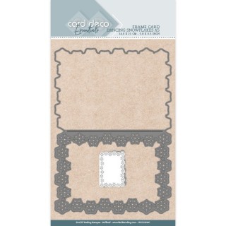 (CDCD10047)Card Deco Essentials Frame Dies - Dancing Snowflakes - A5
