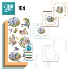 (STDO184)Stitch and Do 184 - Amy Design - Fur Friends