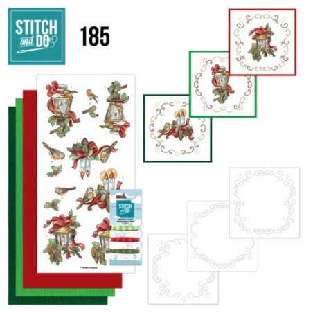 (STDO185)Stitch and Do 185 - Yvonne Creations - The Wonder of Christmas