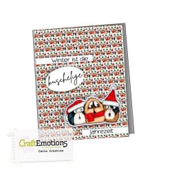 (1547)CraftEmotions clearstamps A6 - Guinea pig 5 Carla Creaties