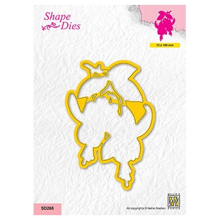 (SD268)Nellie's shape dies Fuchsia