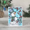 (UMSDB112)Creative Expressions Designer Boutique Clear Stamp A6 Snowy Wishes