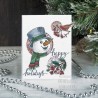 (UMSDB112)Creative Expressions Designer Boutique Clear Stamp A6 Snowy Wishes