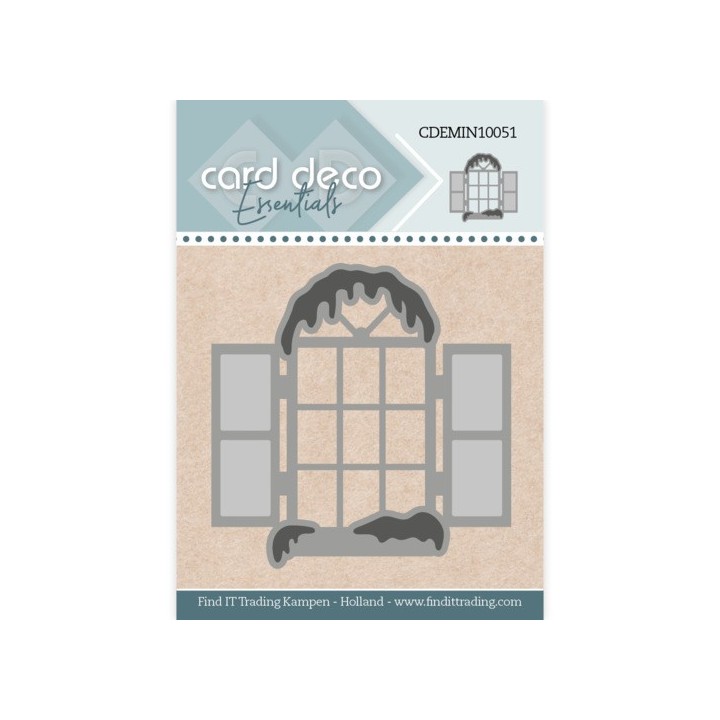 (CDEMIN10051)Card Deco Essentials - Mini Dies - 51 - Winter Window