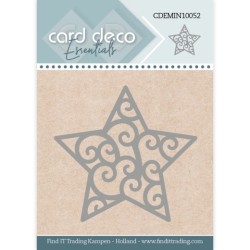 (CDEMIN10052)Card Deco Essentials - Mini Dies - 52 - Christmas Star