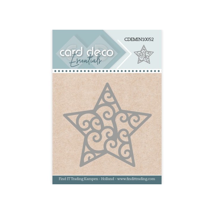 (CDEMIN10052)Card Deco Essentials - Mini Dies - 52 - Christmas Star
