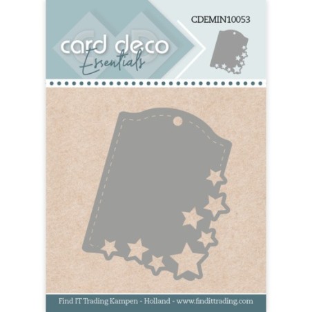 (CDEMIN10053)Card Deco Essentials - Mini Dies - 53 - Star Label