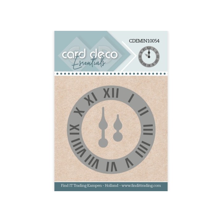 (CDEMIN10054)Card Deco Essentials - Mini Dies - 54 - Clock