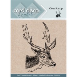 (CDECS116)Card Deco Essentials Clear Stamps - Christmas Deer