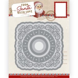 (ADD10277)Dies - Amy Design - From Santa with love - Ribbon Frame