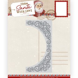 (ADD10279)Dies - Amy Design - From Santa with love - Star Border