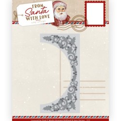 (ADD10280)Dies - Amy Design - From Santa with love - Holly Border
