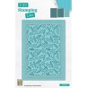 (STAD018)Nellie's choice Stamping dies Rectangle Christmas Branches with berries
