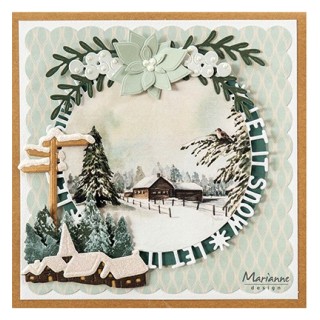 (LR0777)Creatables Tiny's Snowy village