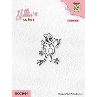 (NCCS034)Nellie`s Choice Clearstamp - Frog-4