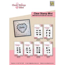 (MAFS018)Nellie's Choice Clear stamps Butterflies-2