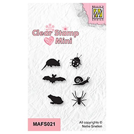 (MAFS021)Nellie's Choice Clear stamps Critters-2