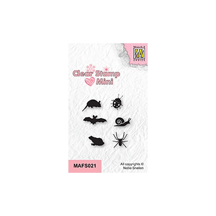 (MAFS021)Nellie's Choice Clear stamps Critters-2