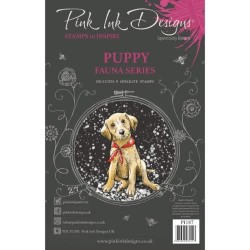 (PI187)Pink Ink Designs Puppy A5 Clear Stamp