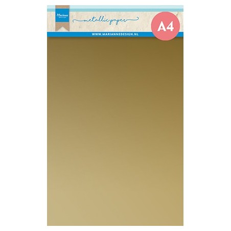 (CA3171)Marianne Design Metallic paper, Gold