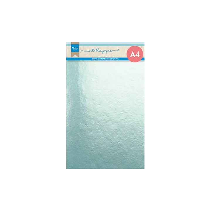 (CA3175)Marianne Design Metallic paper, Mint