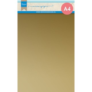 (CA3177)Marianne Design Mirror paper, Gold