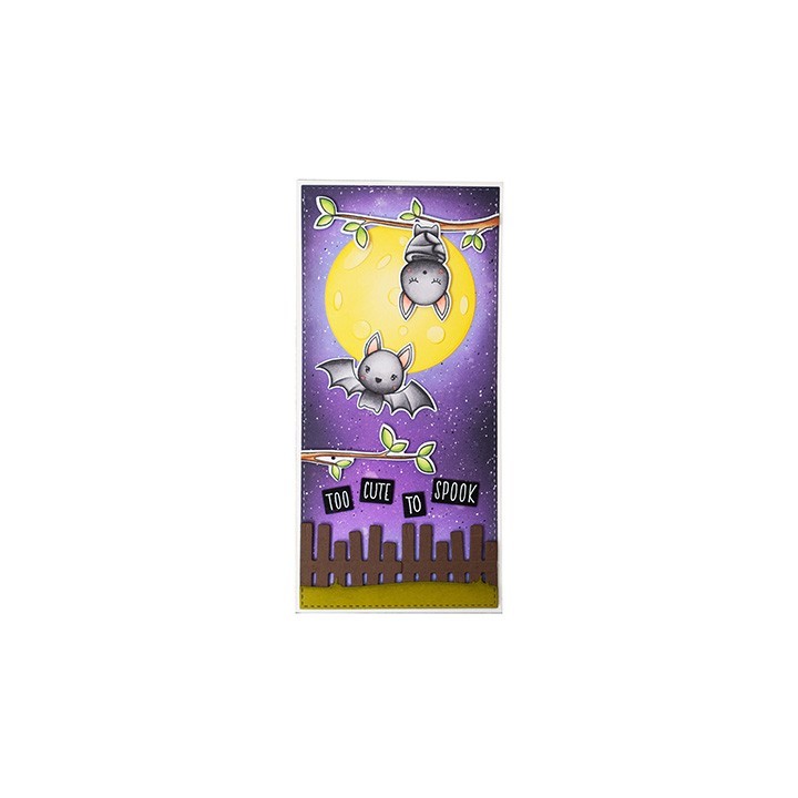 (SL-SS-SCD48)Studio Light Stamp & Cutting Die Halloween Sweet Stories nr.48