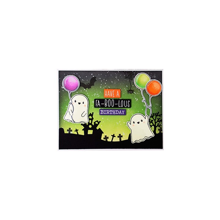 (SL-SS-SCD48)Studio Light Stamp & Cutting Die Halloween Sweet Stories nr.48