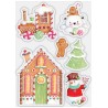 (CCSTMP082)Craft Consortium Candy Christmas Clear Stamps Candy