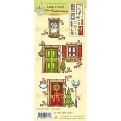 (55.7996)Clear stamp combi Little House