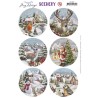 (CDS10097)Scenery - Amy Design - From Santa with Love - Christmas Bird Round