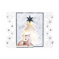 (SL-ES-CD247)Studio Light SL Cutting Die Christmas Snow border Essentials nr.247