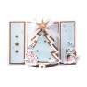 (SL-ES-CD258)Studio Light SL Cutting Die Christmas Tree pop out card Essentials nr.258