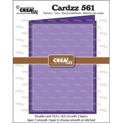 (CLCZ561)Crealies Cardzz Dubbele kaart