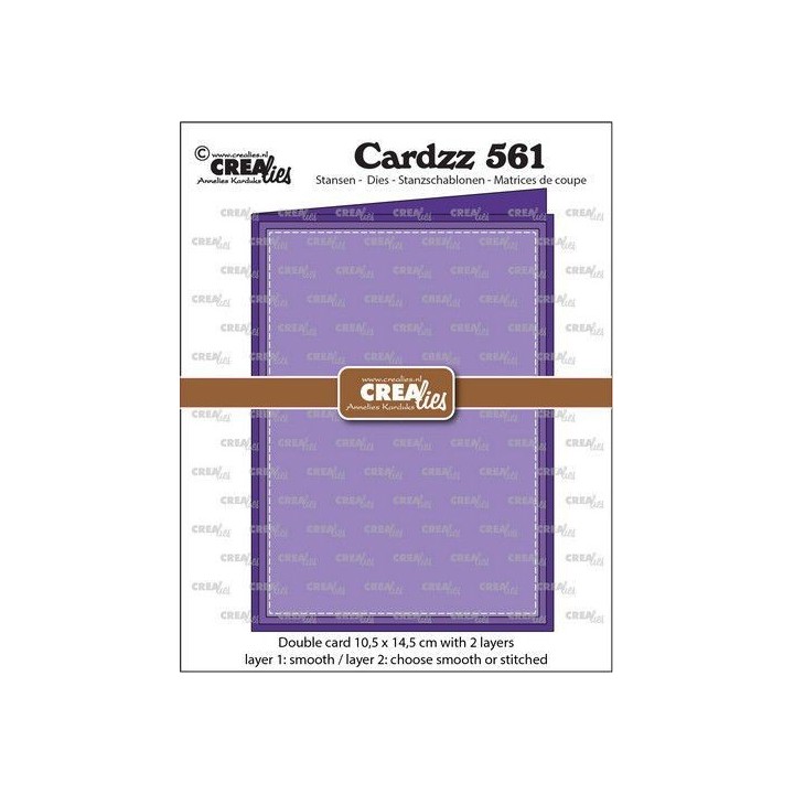 (CLCZ561)Crealies Cardzz Dubbele kaart