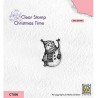 (CT056)Nellie's Choice Clear stamps Christmas time Snowman-4