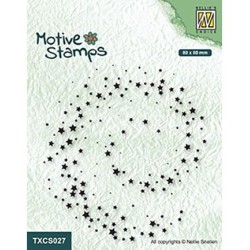 (TXCS027)Nellie's Choice Clear Stamp Starry Sky