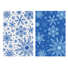 (S-WISP-EF4-3D-FRBL)Crafter's Companion Winter's Sparkle 3D Embossing Folder Frosty Blizzard